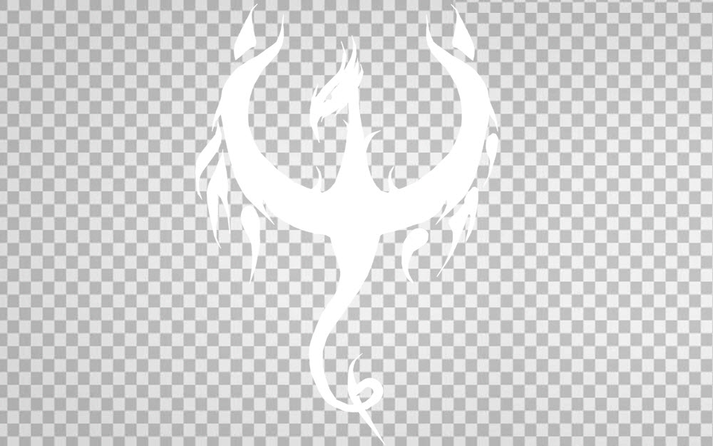 NaterS Creations Logo PNG Firebird Black